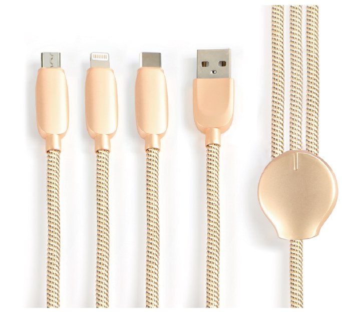 三合一锌合金贝壳线